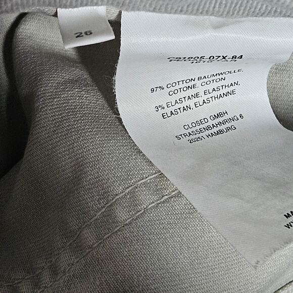 CLOSED Italian Pale Blue Skinny Jeans - Picture 4 of 4